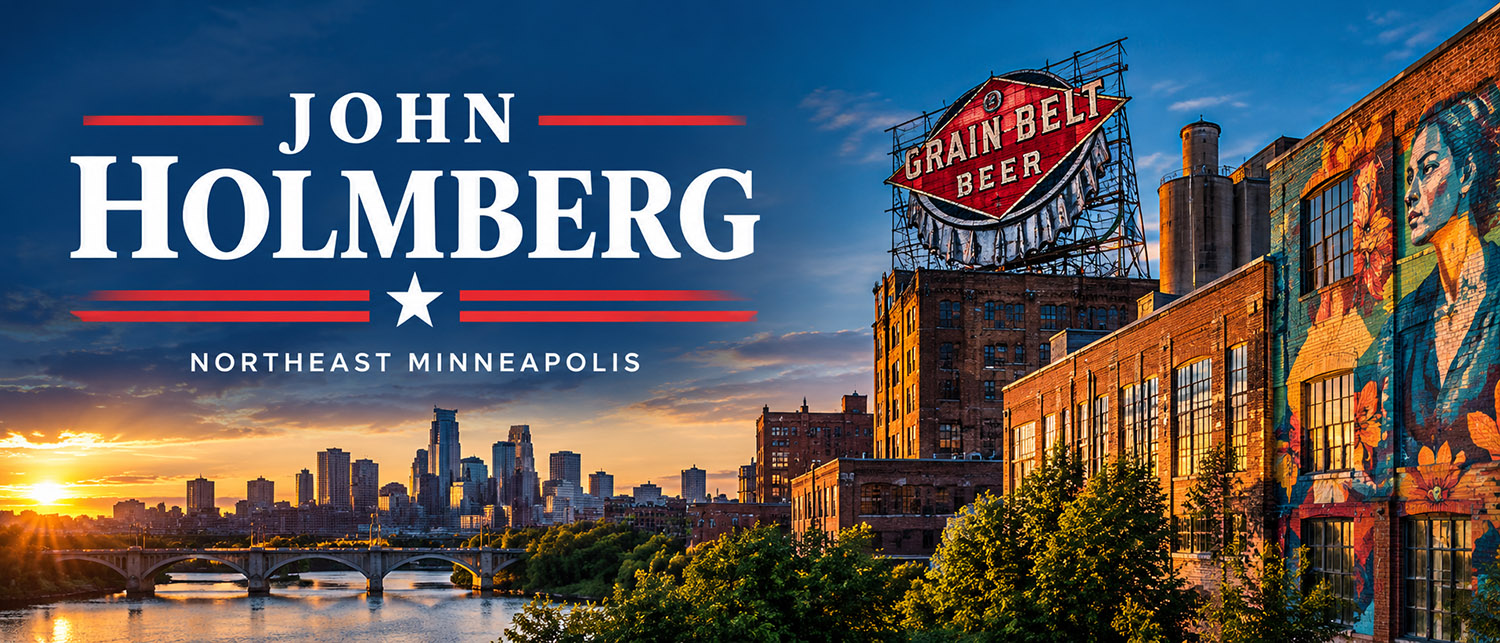 John Holmberg Northeast Minneapolis Campaign HD60A John Holmberg Northeast Minneapolis Campaign HD60A